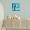 Stupell Industries Standing Crane with Blue Tones Canvas Design by Kay Widdowson